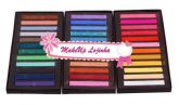Giz pastel para colorir cabelo (36 unidades)