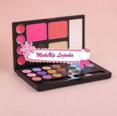 Paleta 30 cores (sombra, blush, batom e sobrancelha)