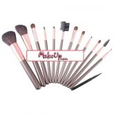 Kit 13 pincéis cobre