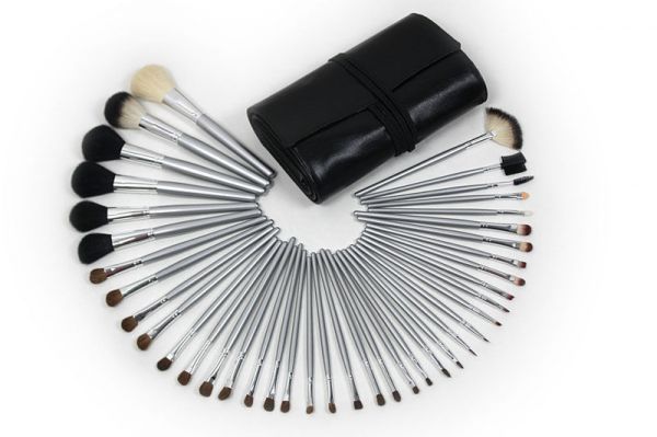 Kit 40 pincéis prata