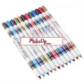 Kit 12 lápis delineadores e sombra shimer