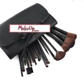 Kit 18 pincéis Preto