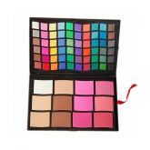 Paleta 96 cores C - (sombra, blush, pó, corretivo)